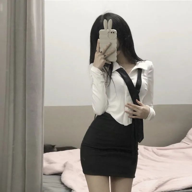 Women's Pure Desire Style Hot Long Sleeve Fashion Shorts