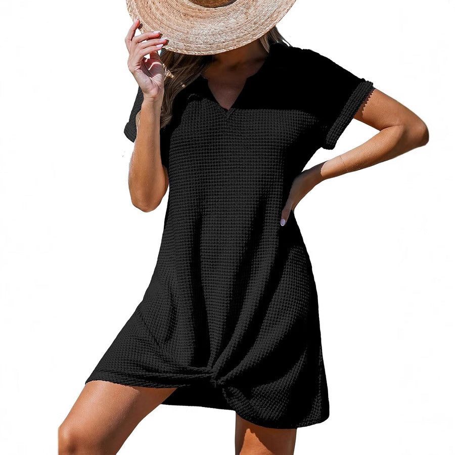 Women's Beach Sun Protection Casual Twist Dress Dresses