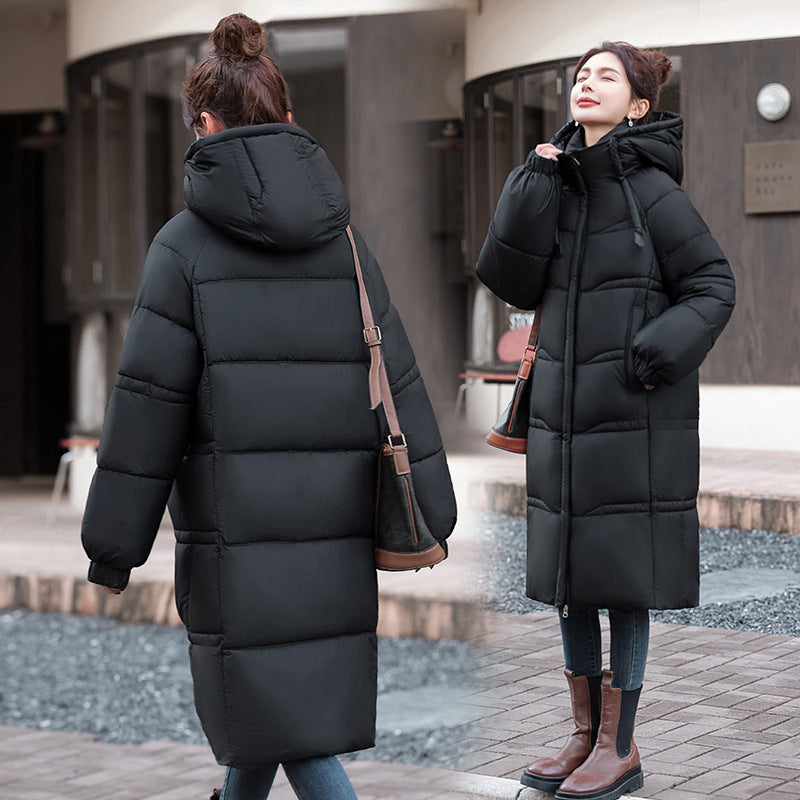 Women's Long Winter Korean Style Loose Thick Coats
