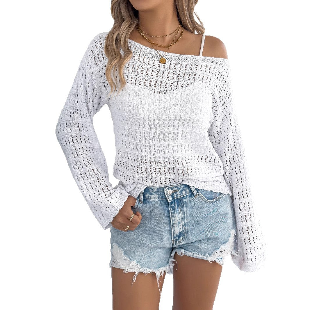Slouchy Trendy Women's Long-sleeved Casual Loose Sweaters