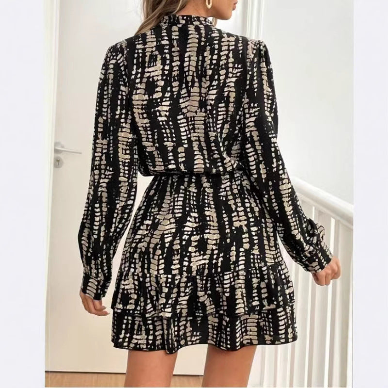 Women's Summer Slim Fit Fashion Long Sleeve Dress
