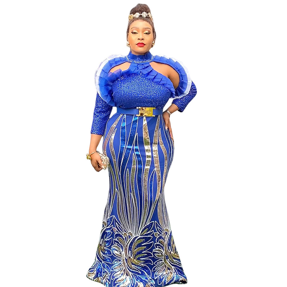 Women's Dress African Long Christmas Sexy Dresses