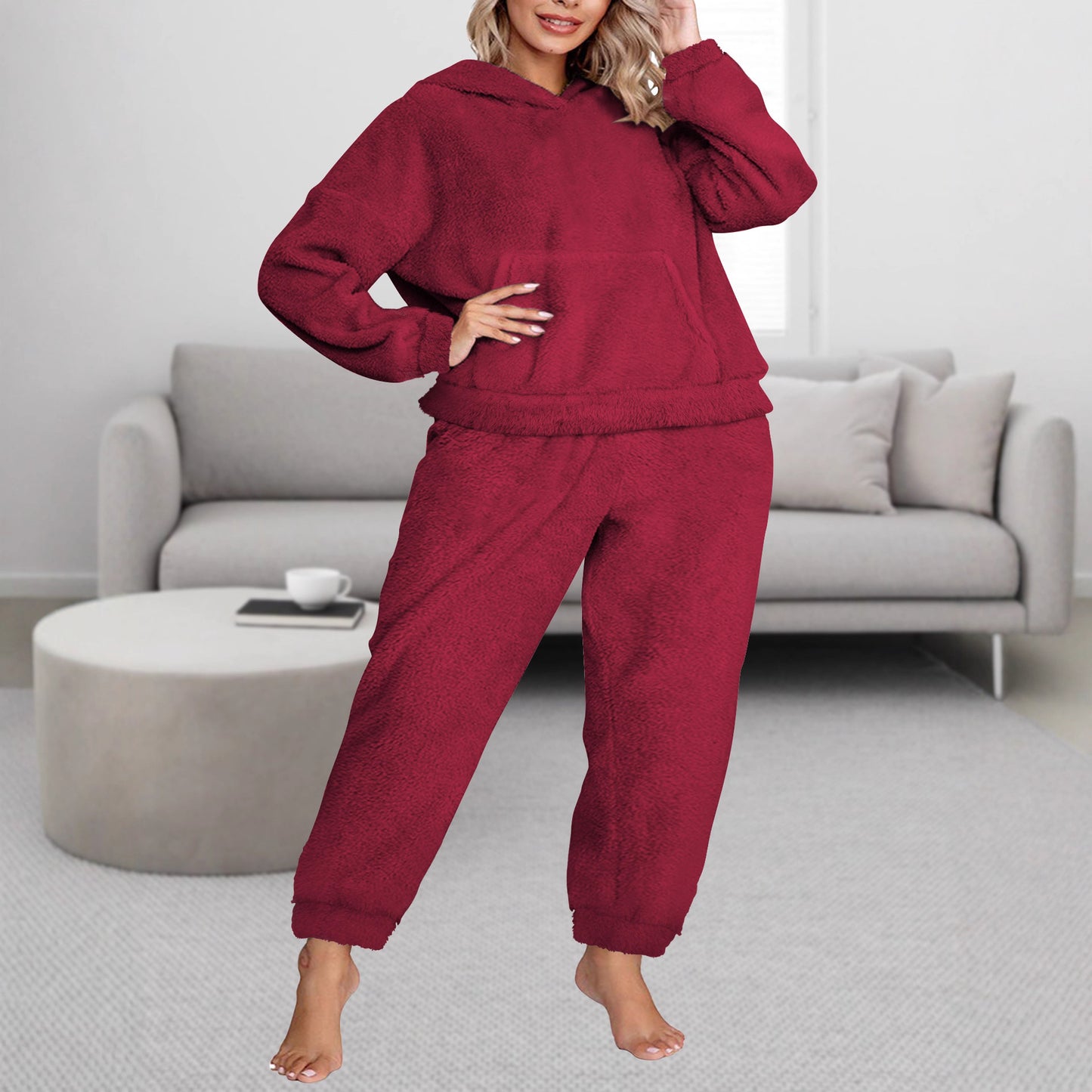 Women's Fashion Casual Pocket Loose Comfortable Suits