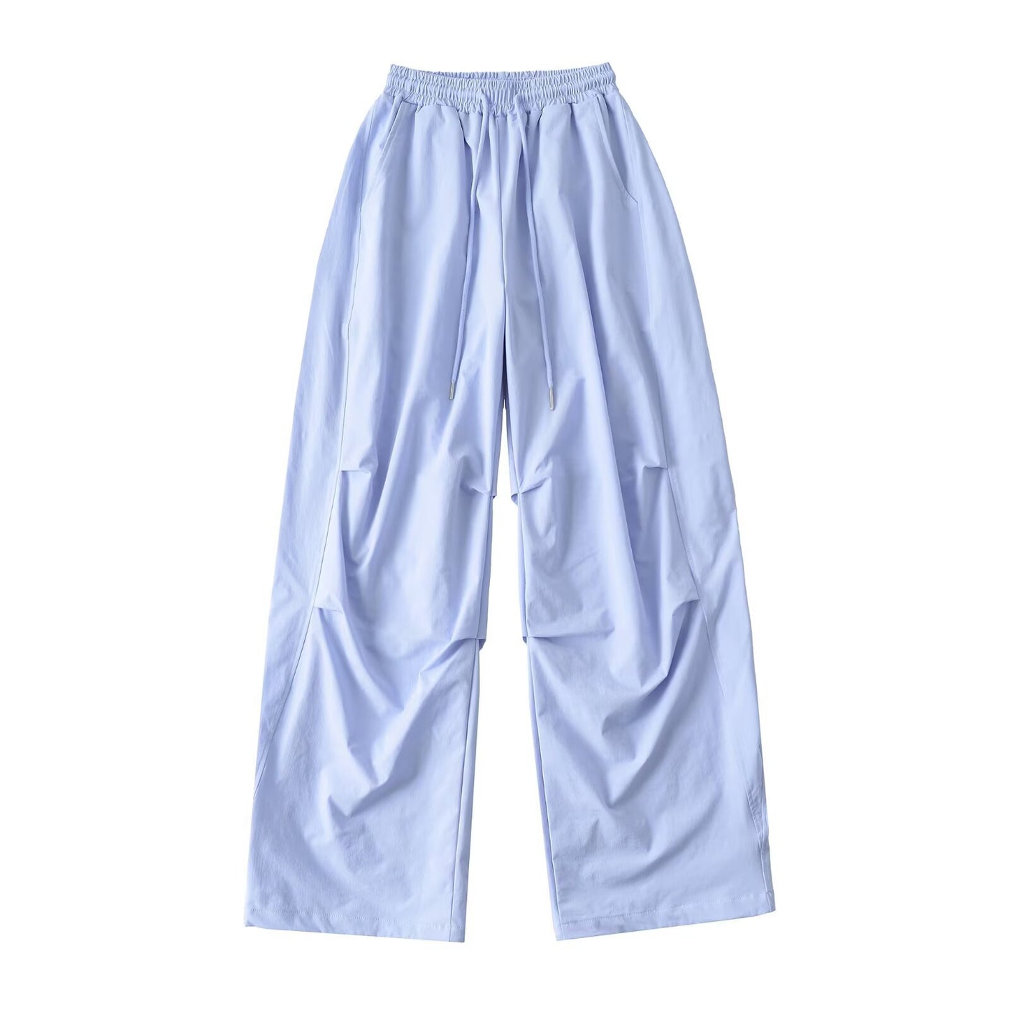 Women's Elastic Waist Drawstring Loose Hip Hop Dance Pants