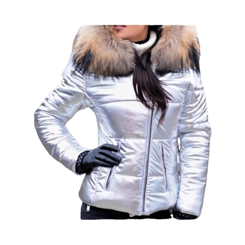 Women's Fashion Stylish Down Hood Large Coats