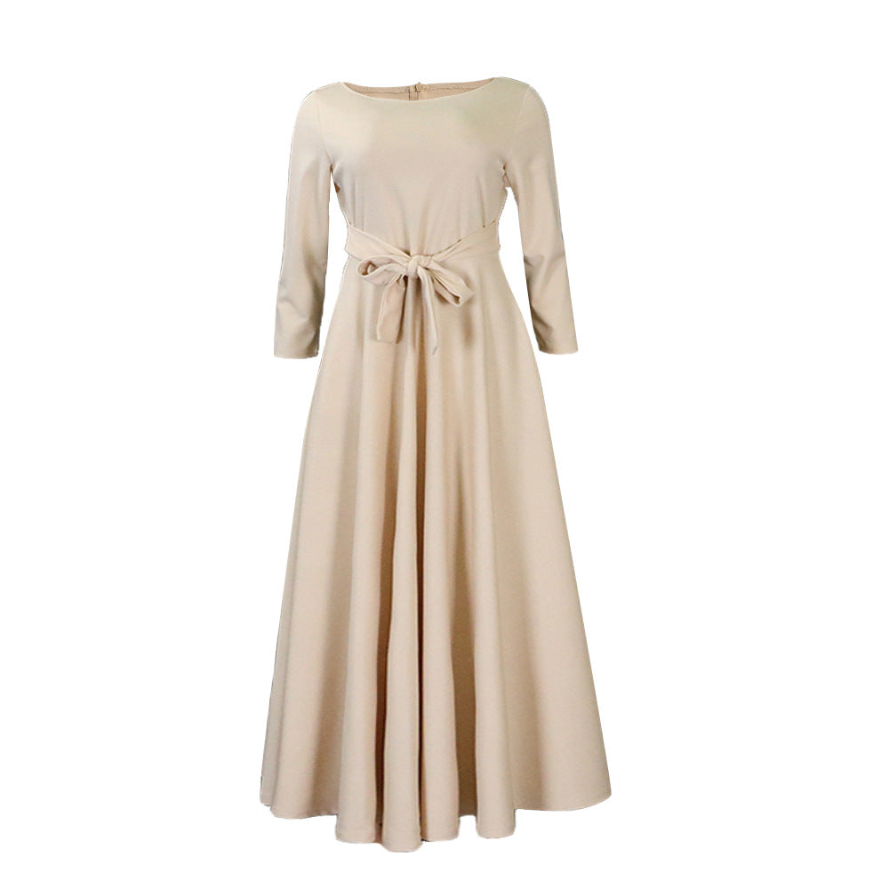 Women's Fashion Elegant Tied Africa Maxi Dress Dresses