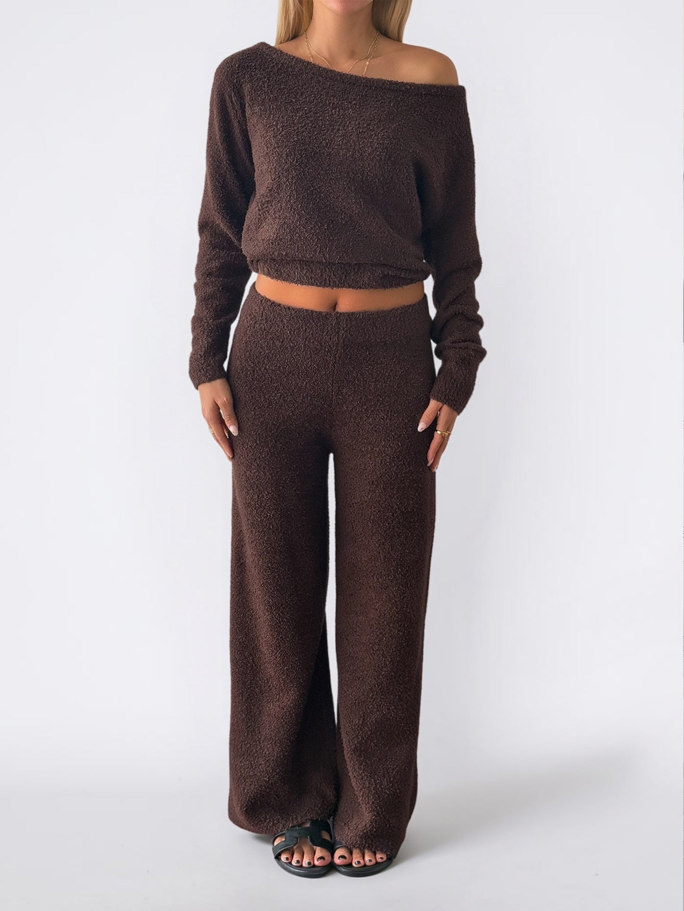 Women's Leisure Sports Long Sleeve Trousers Fashion Casual Suit