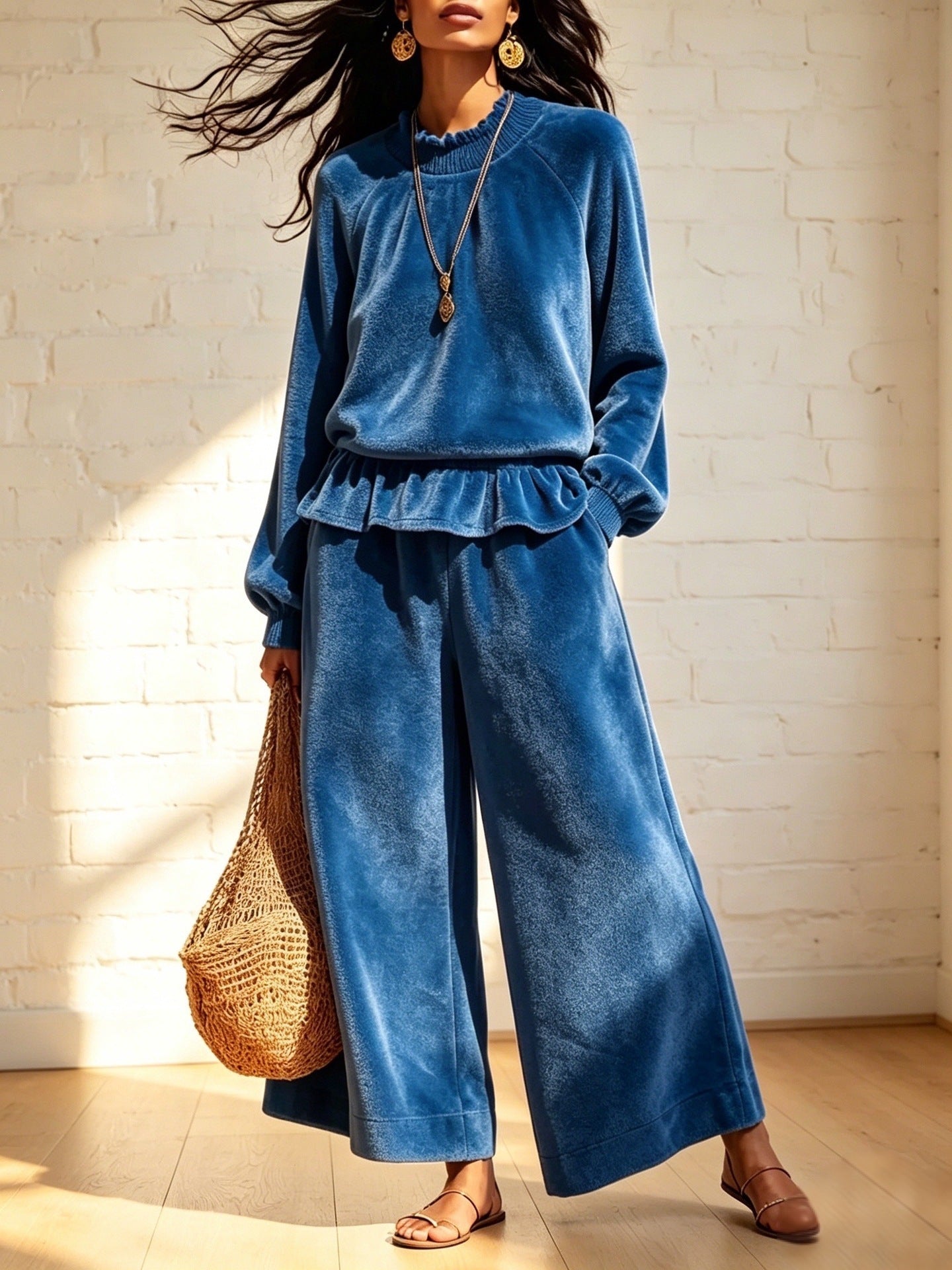 Classic Versatile Women's Wear Long-sleeved Commuter Fashion Casual Suit