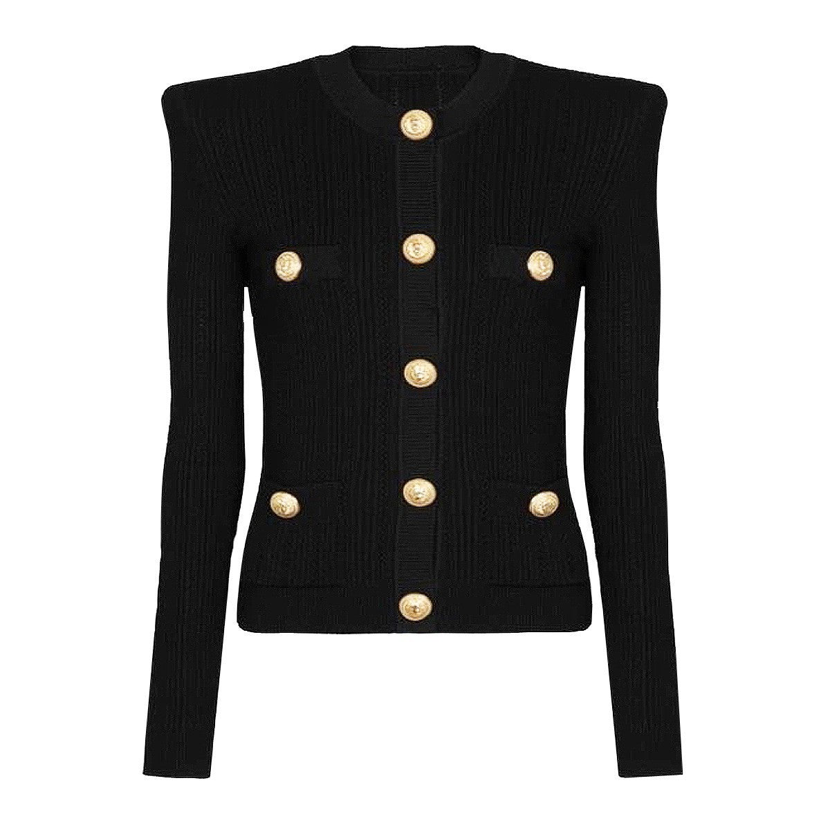 Women's Quality Long Sleeve Round Neck Hollow Cardigans