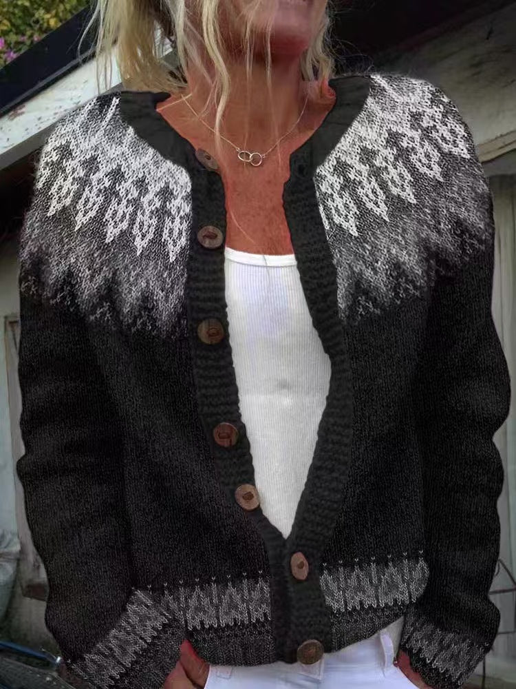 Stylish New Women's Loose Multicolor Fashion Knitwear