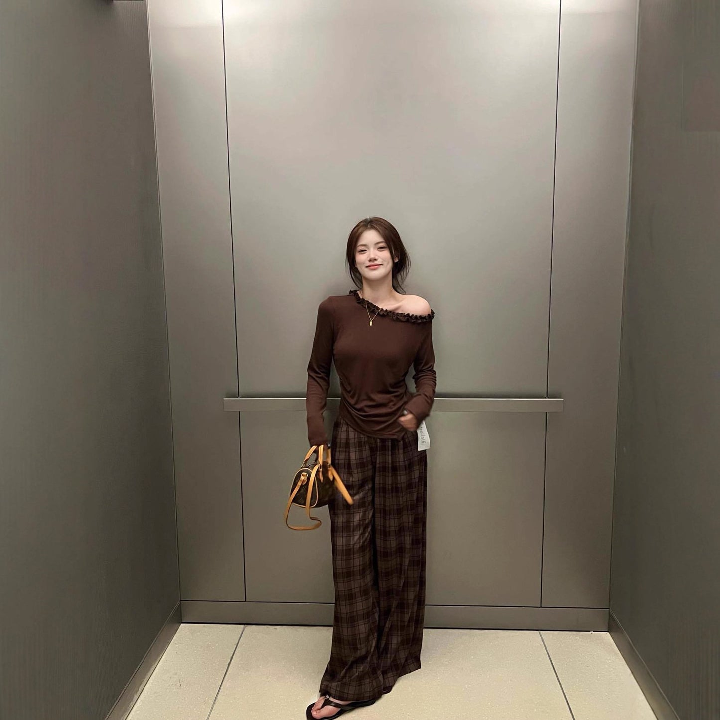 Italian Lace Shoulder Irregular Shirt Lattice Vests