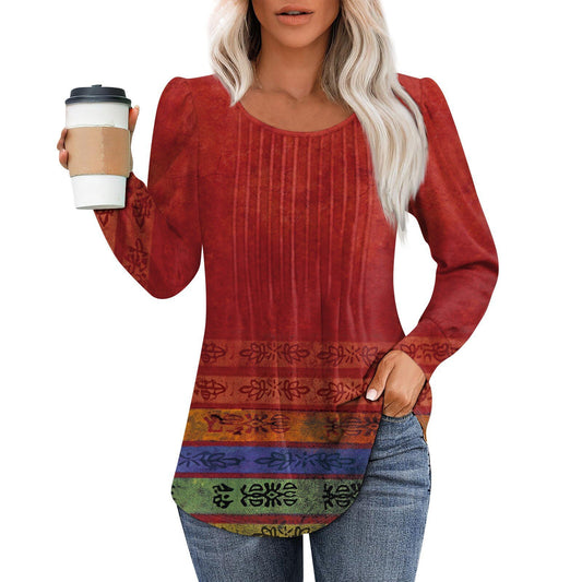 Women's Autumn Long Sleeve Shirt Fashion Casual Blouses