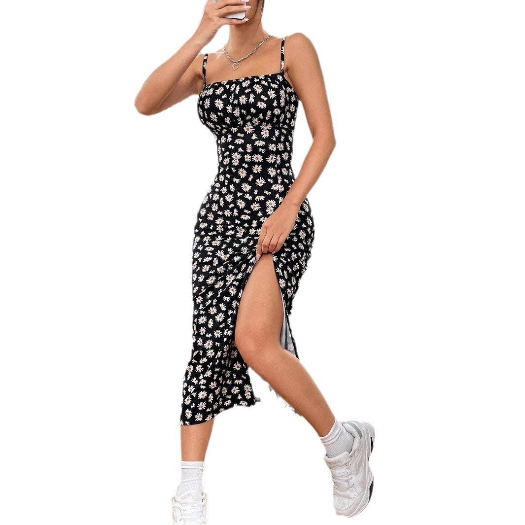 Women's Chest Wrap High Slit Little Daisy Clothing