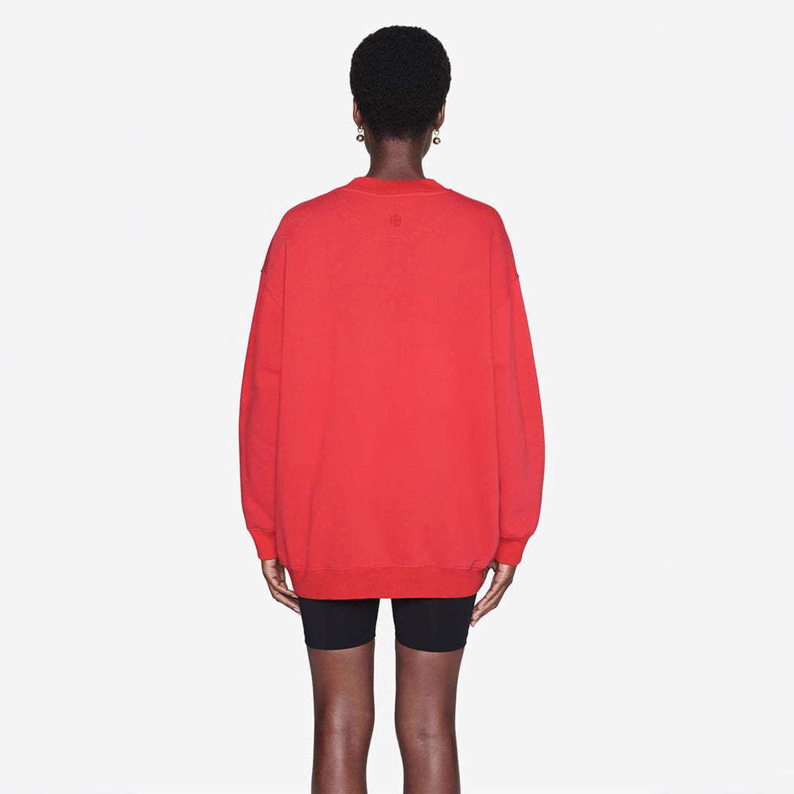 Women's North American Niche Letter Embroidery Loose Sweaters