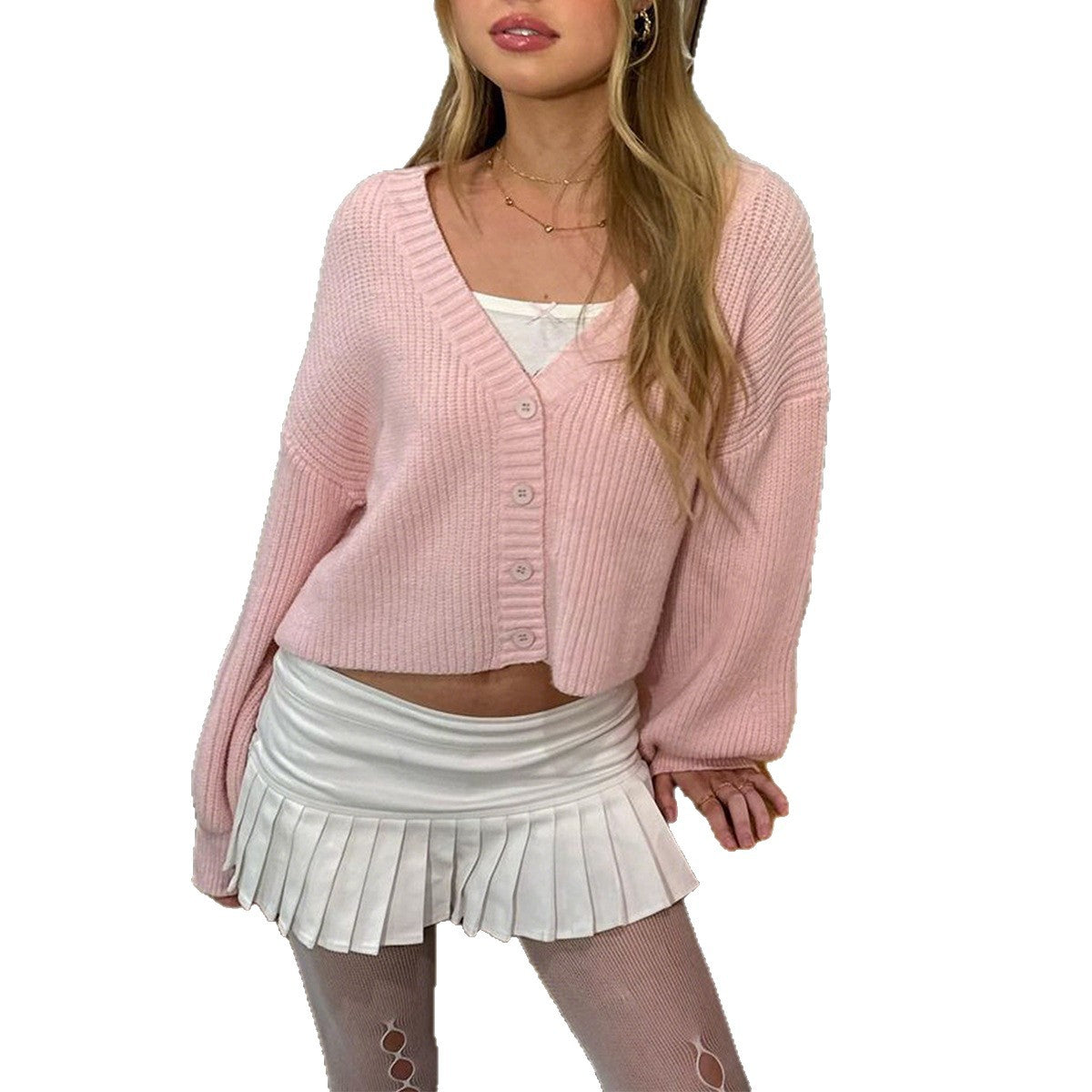 Women's Fashion Minimalist Long Sleeve Solid Color Clothing