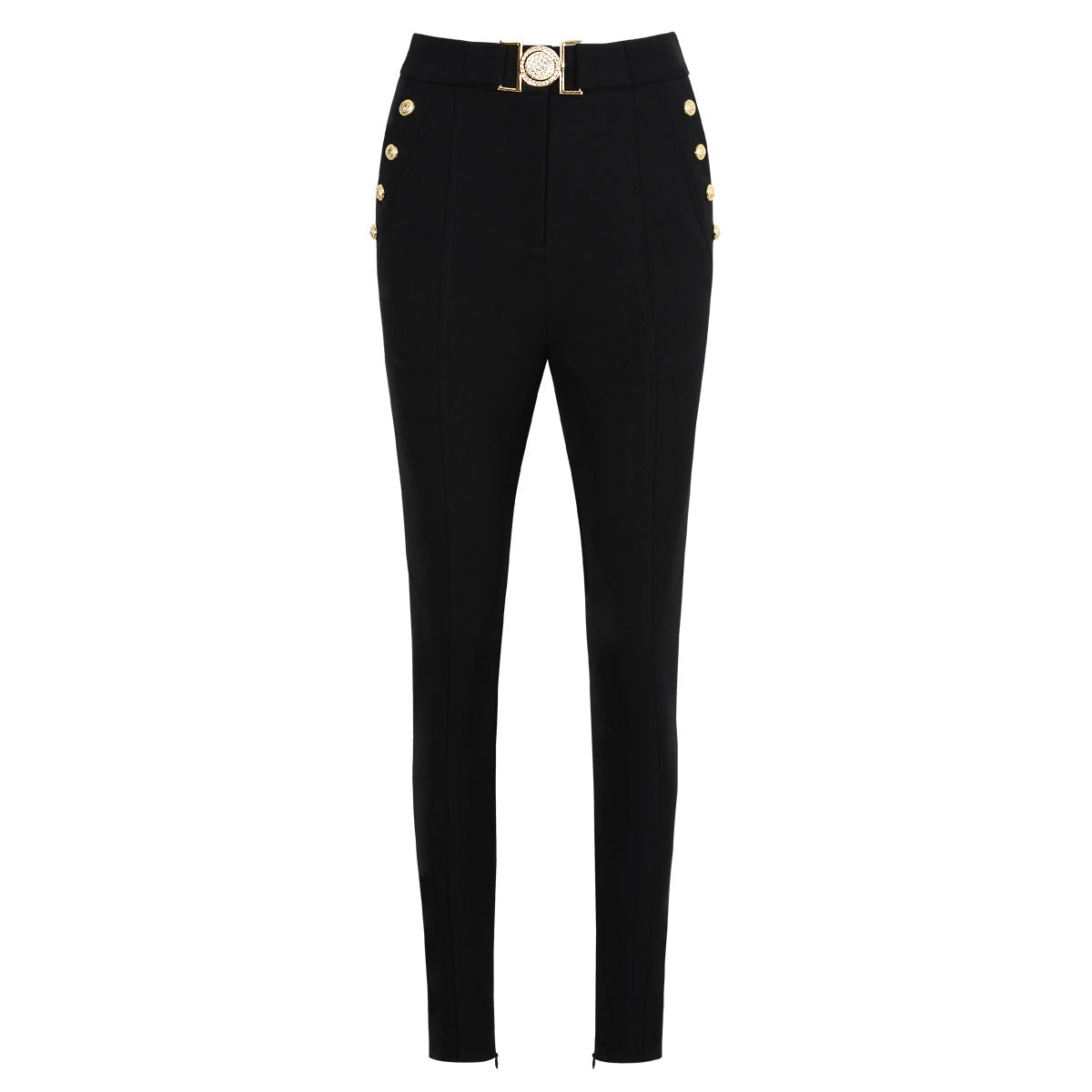 Women's Quality Comfortable Look Slimming Trousers High Pants