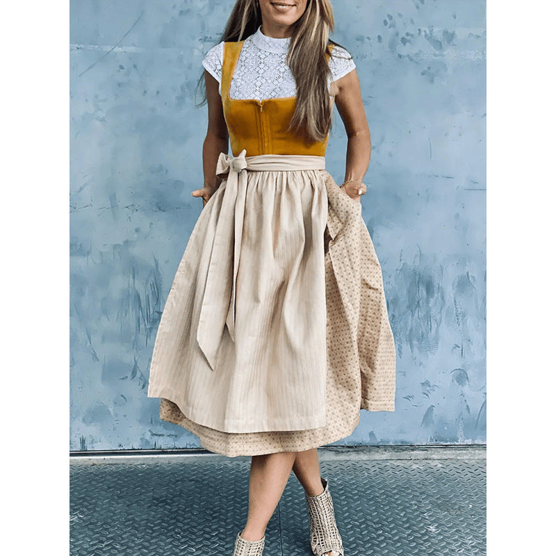 Women's Vintage Beer For Oktoberfest In Germany Dress