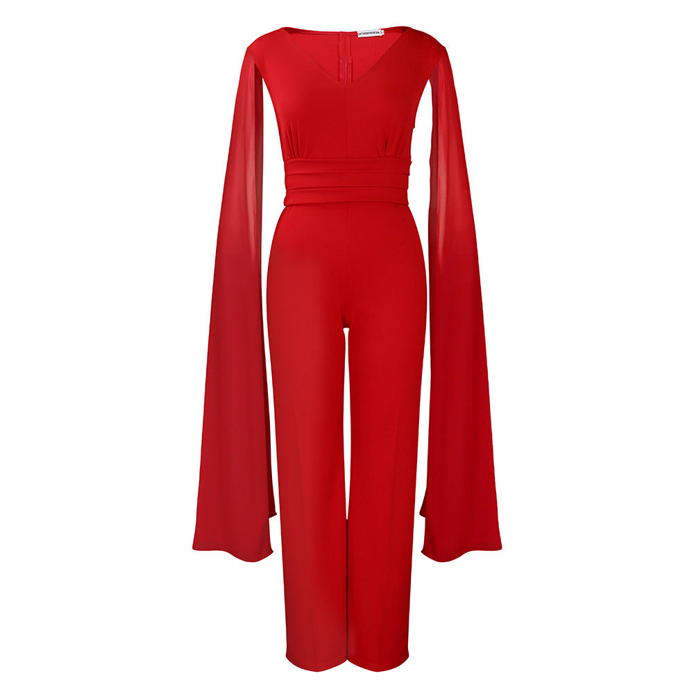 Women's Temperament Commute Wide Leg Two-piece Set Suits