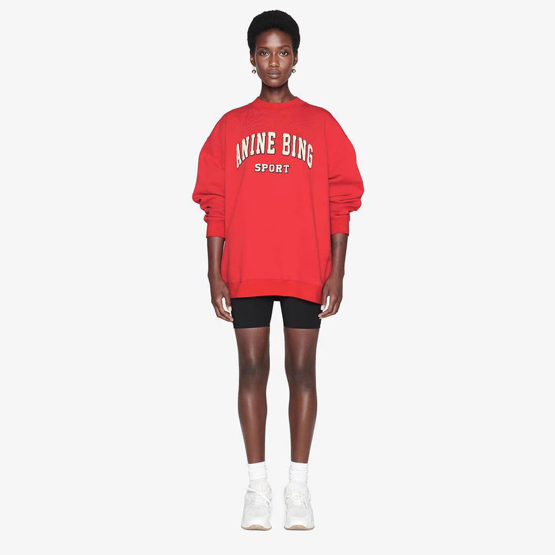 Women's North American Niche Letter Embroidery Loose Sweaters