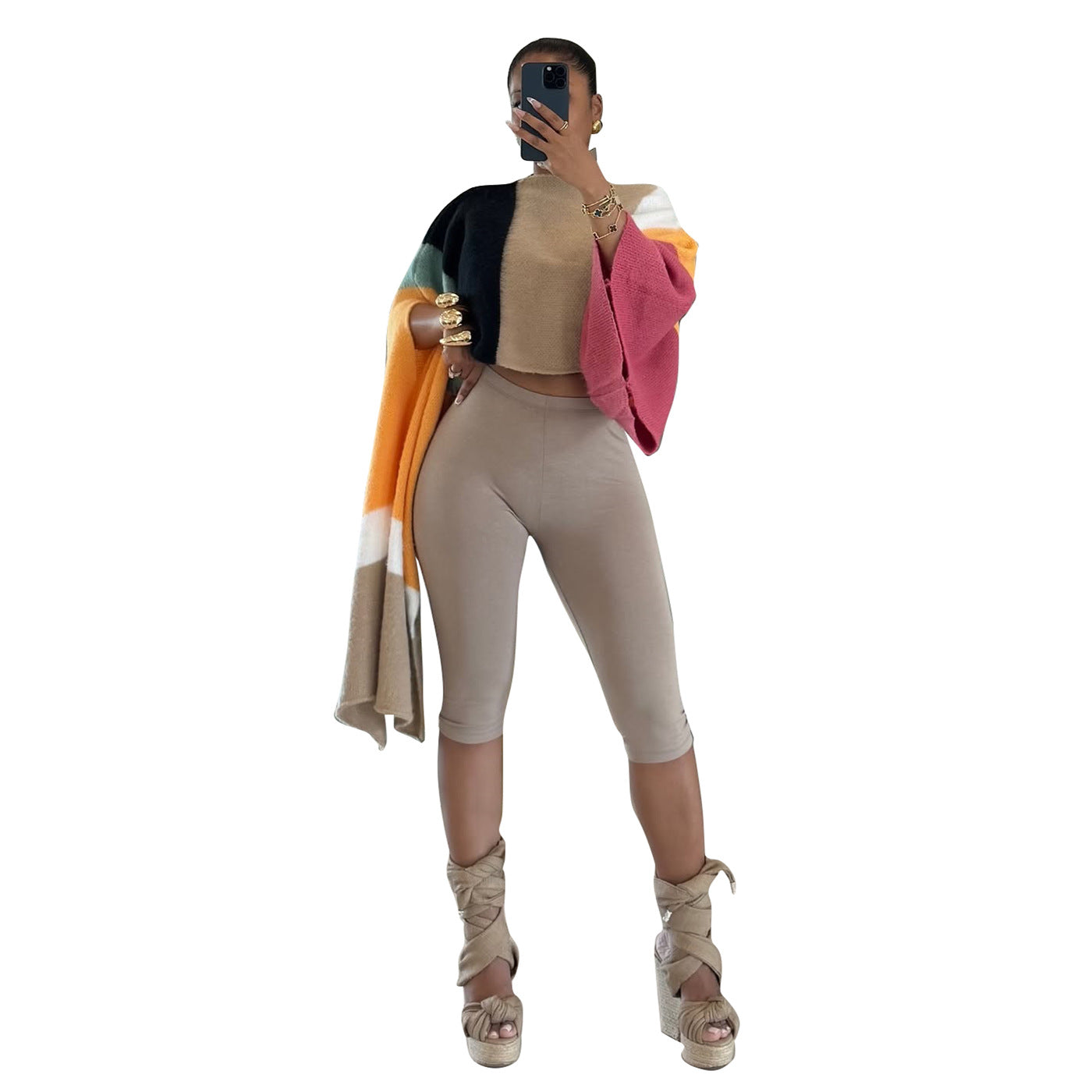 Women's Cool Slouchy Casual Knitted Irregular Sweaters