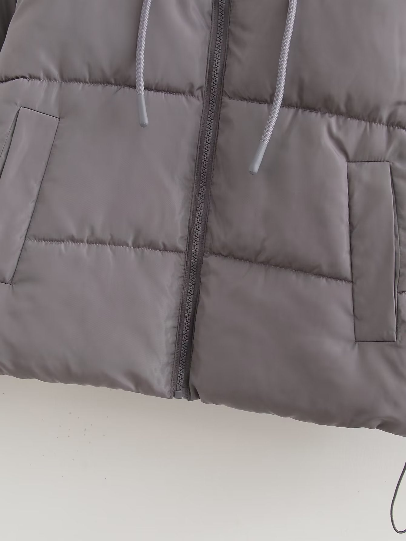 Women's French Style Seven Colors Hood Cotton Coats