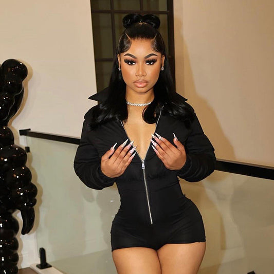 Versatile Beautiful Fashion One-piece Stretch Tight Jumpsuits