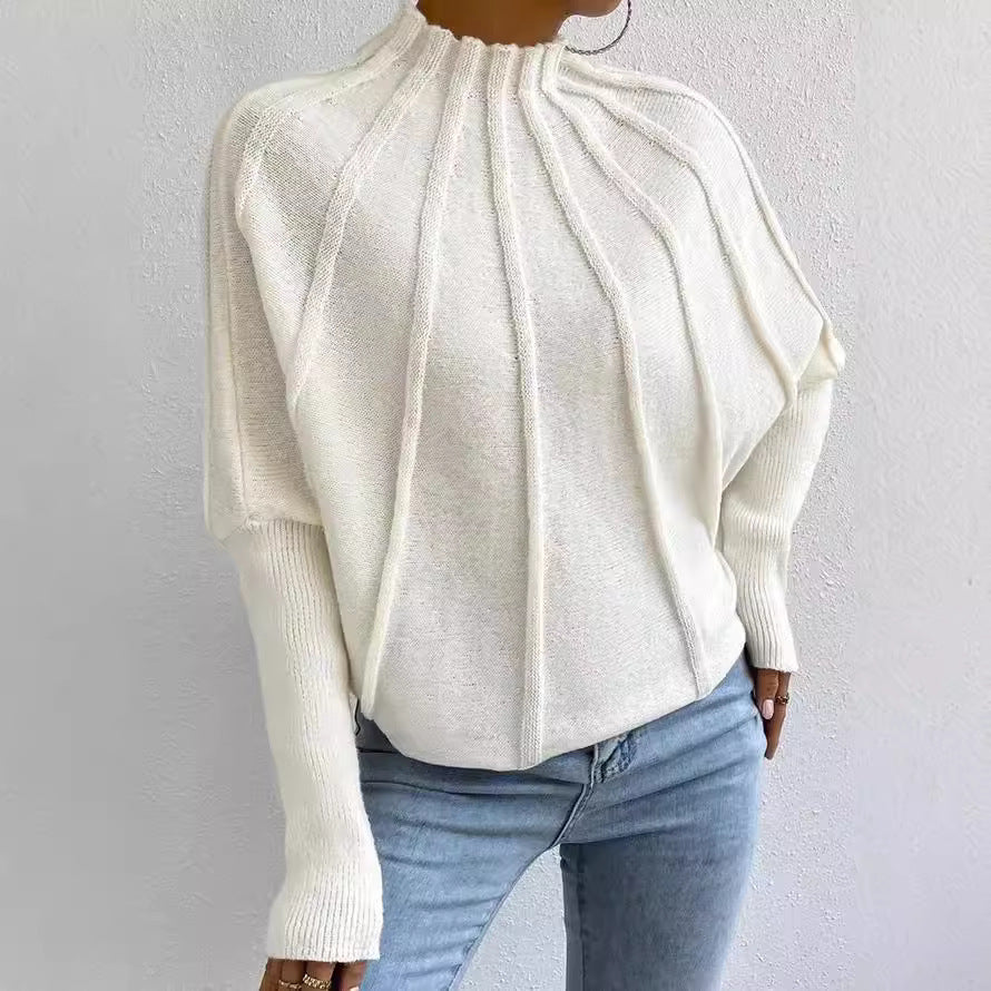 Women's Knitted Pullover Elegant Inner Match Sweater