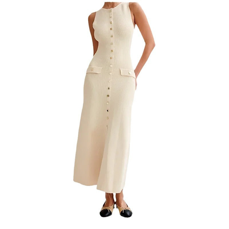 Fashion Temperament Crew Neck Bell Sleeve Sweaters