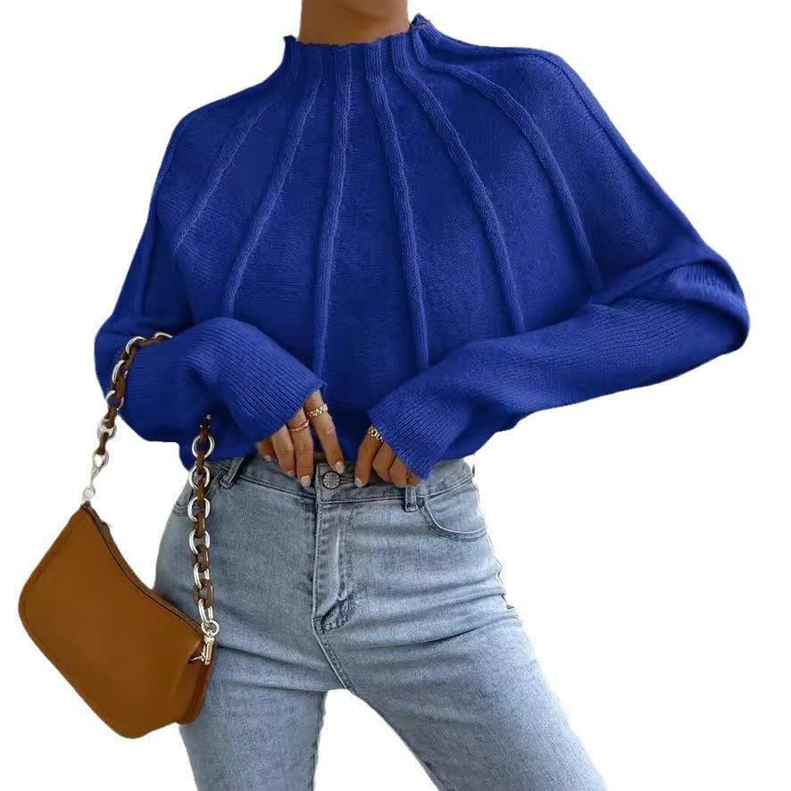 Women's Knitted Pullover Elegant Inner Match Sweater