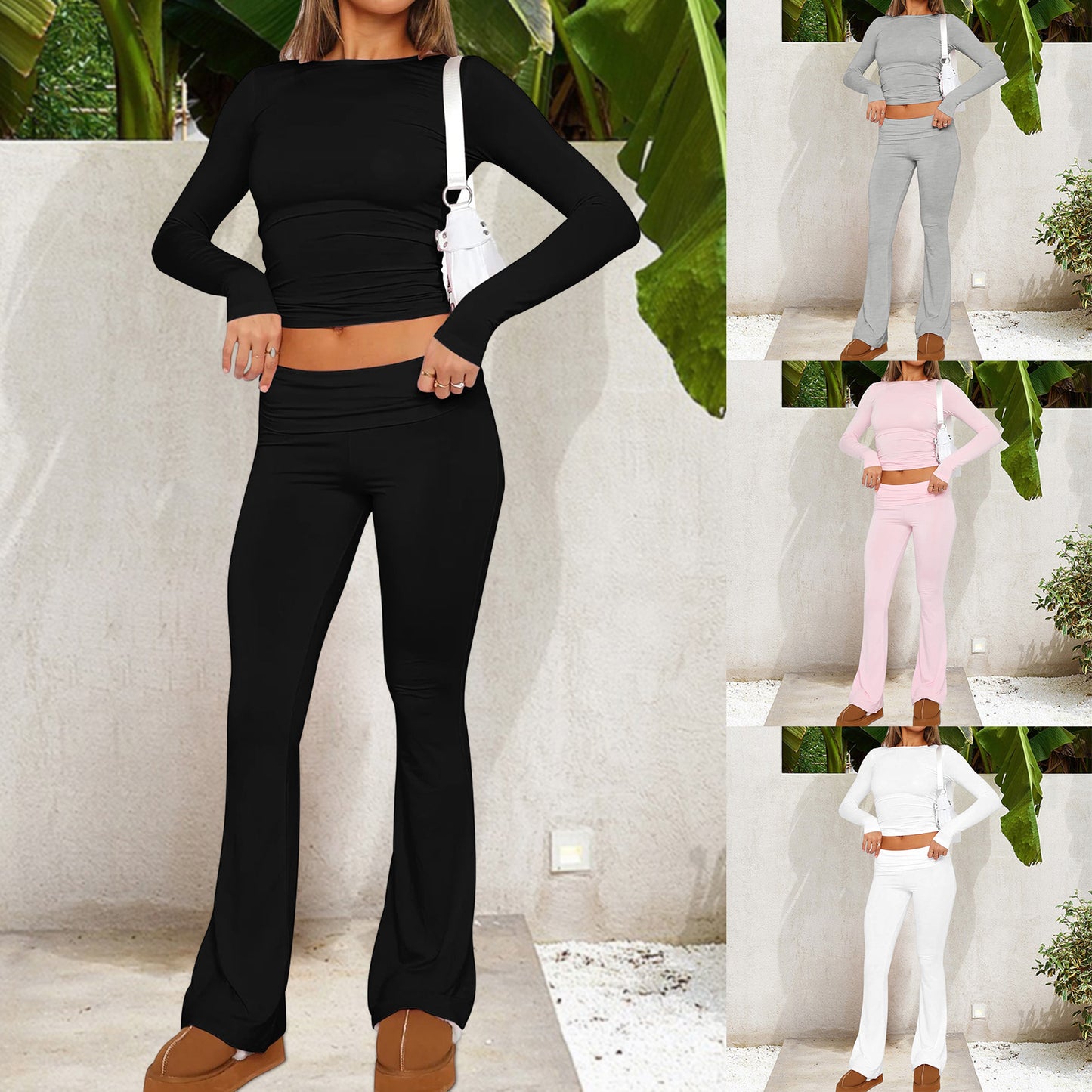 Durable Versatile Women's Comfortable Slim Slimming Fashion Casual Suit
