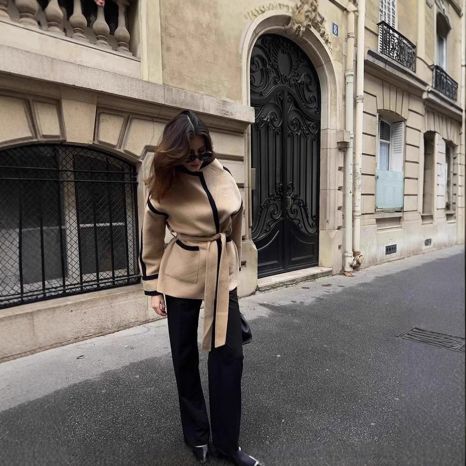 Women's French Entry Lux Temperament Leisure Double-sided Coats