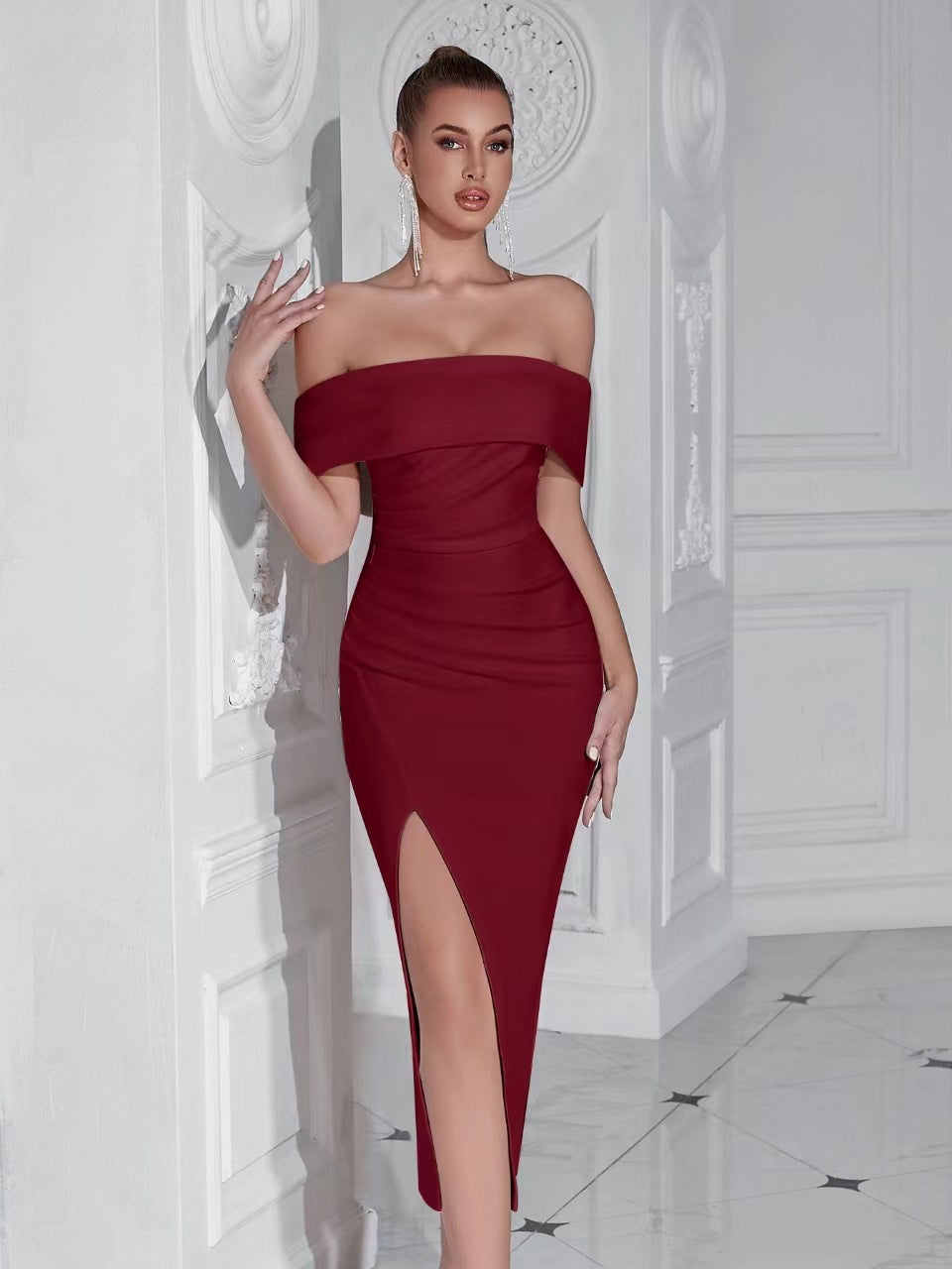 Classy Women's Party Daily Wearable Elegant Dress