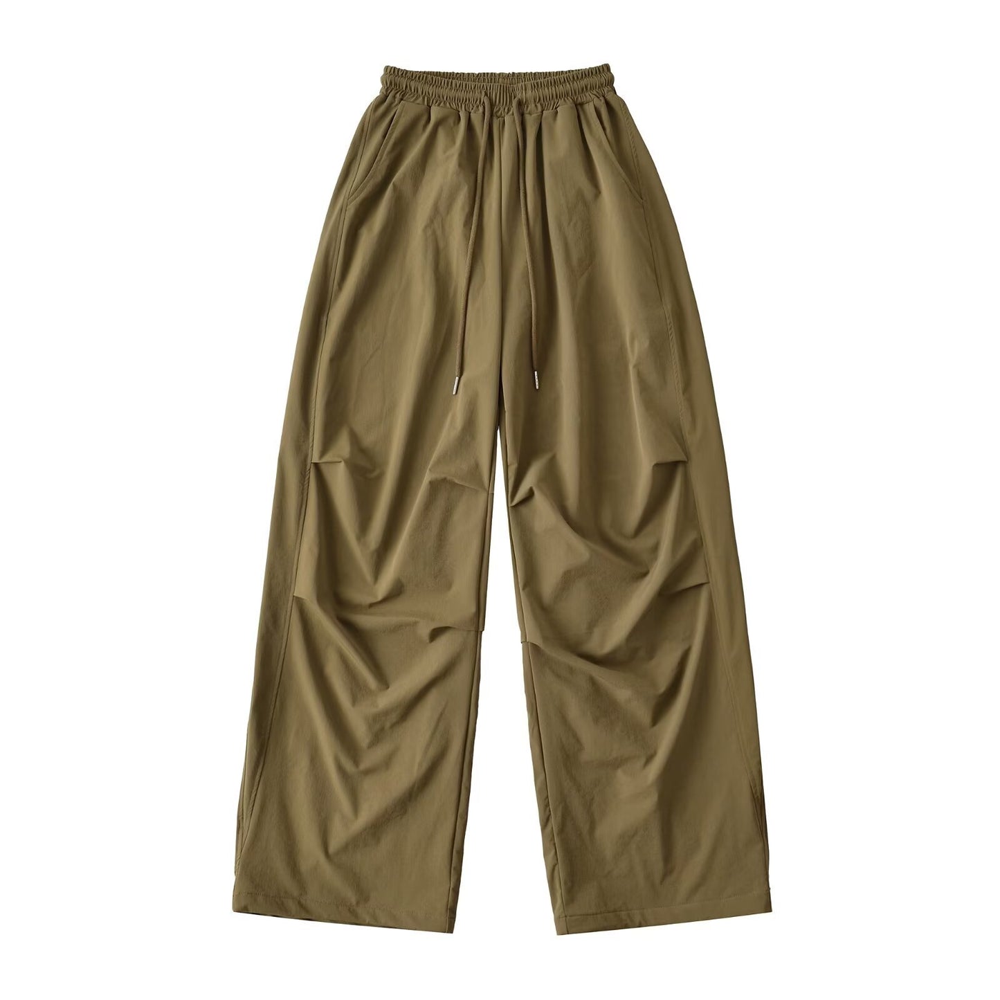 Women's Elastic Waist Drawstring Loose Hip Hop Dance Pants