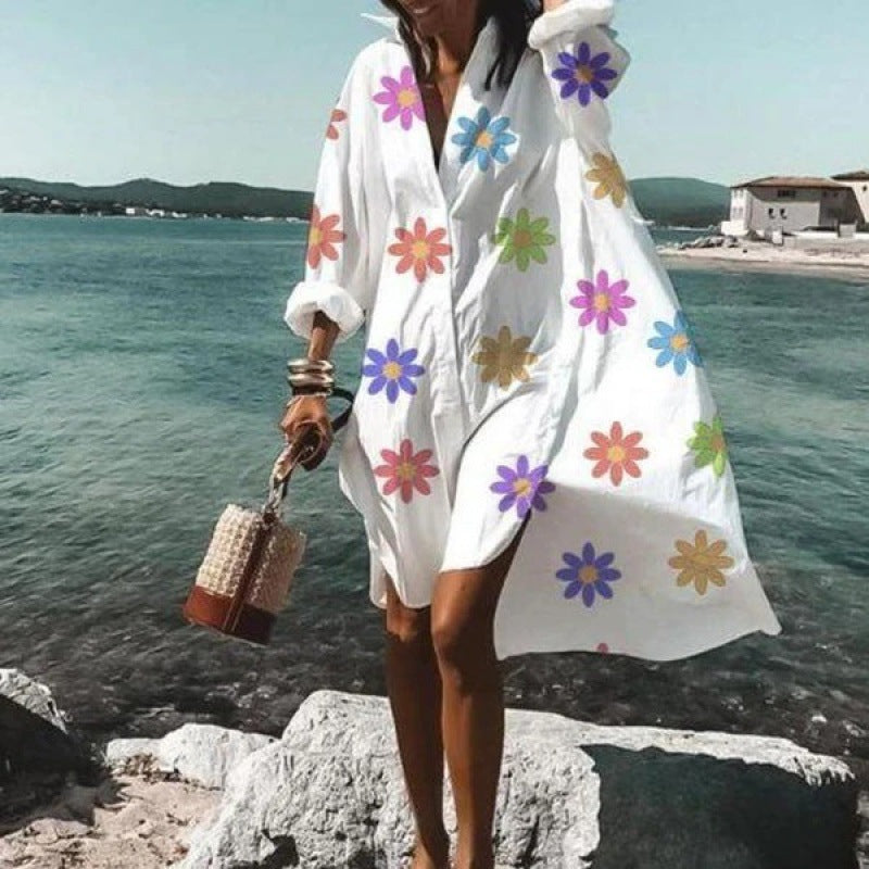 Innovative Creative Fashion Temperament Shirt Dress Dresses