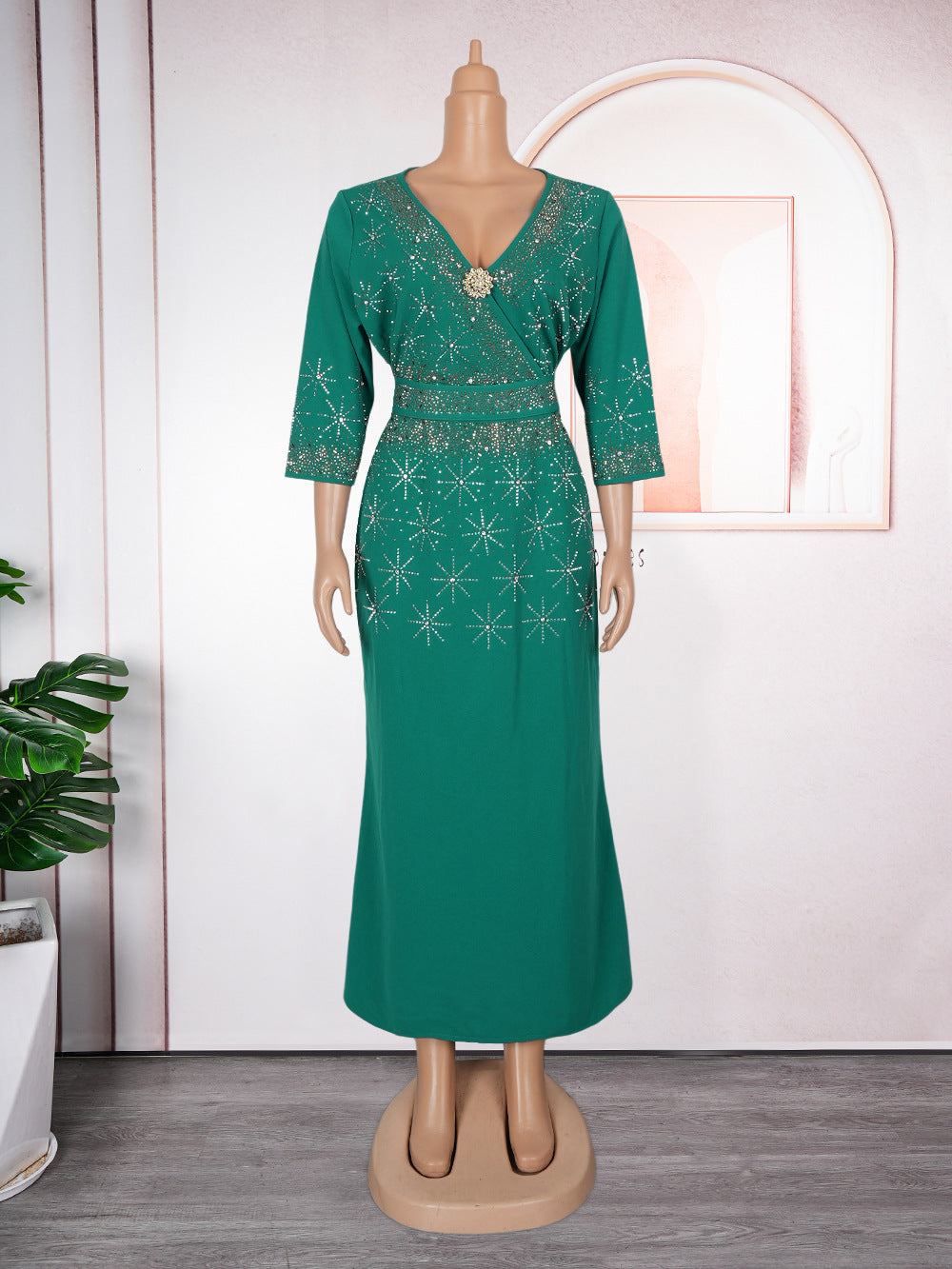 Women's Pretty Versatile Elegant Dress African Dresses
