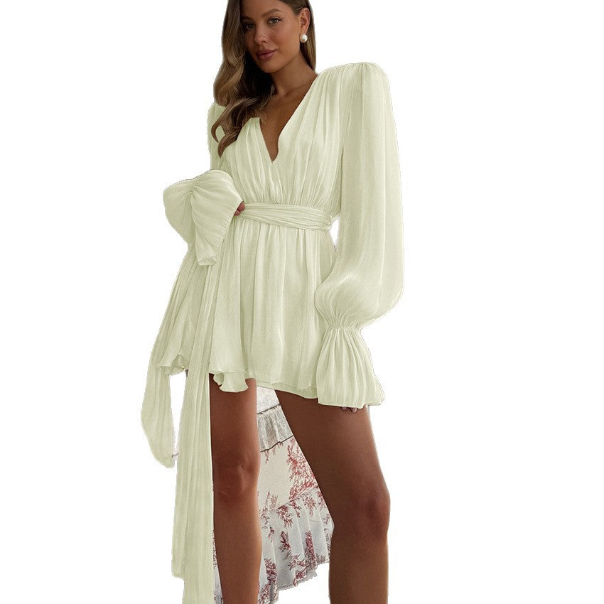 Women's Long A- Line Dress Design Sense Dresses