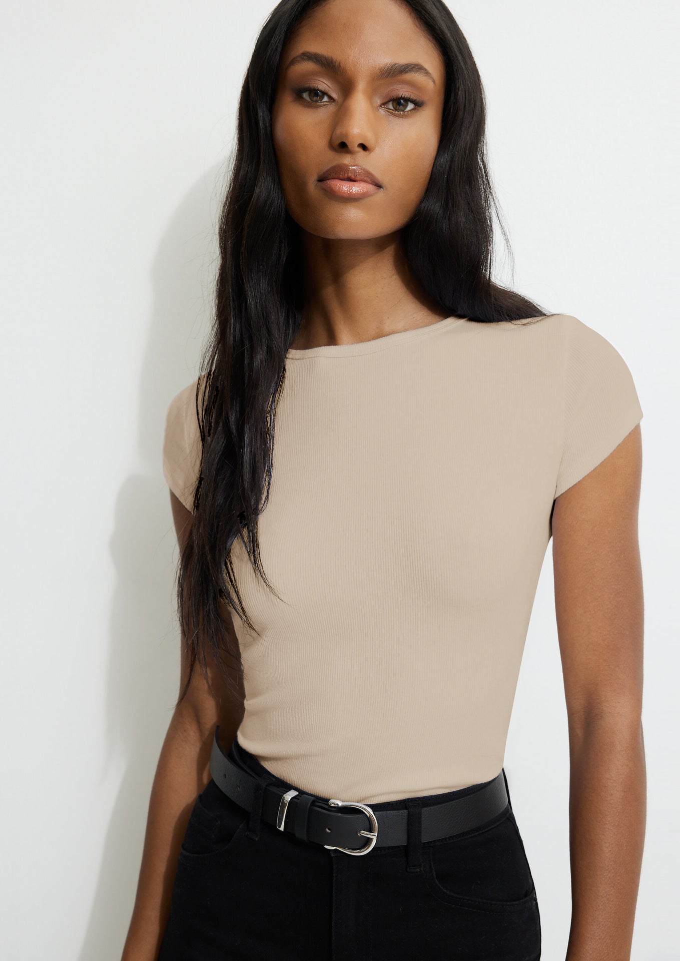 Color Fashion Sleeve Fashionable Sexy Pure Desire Blouses
