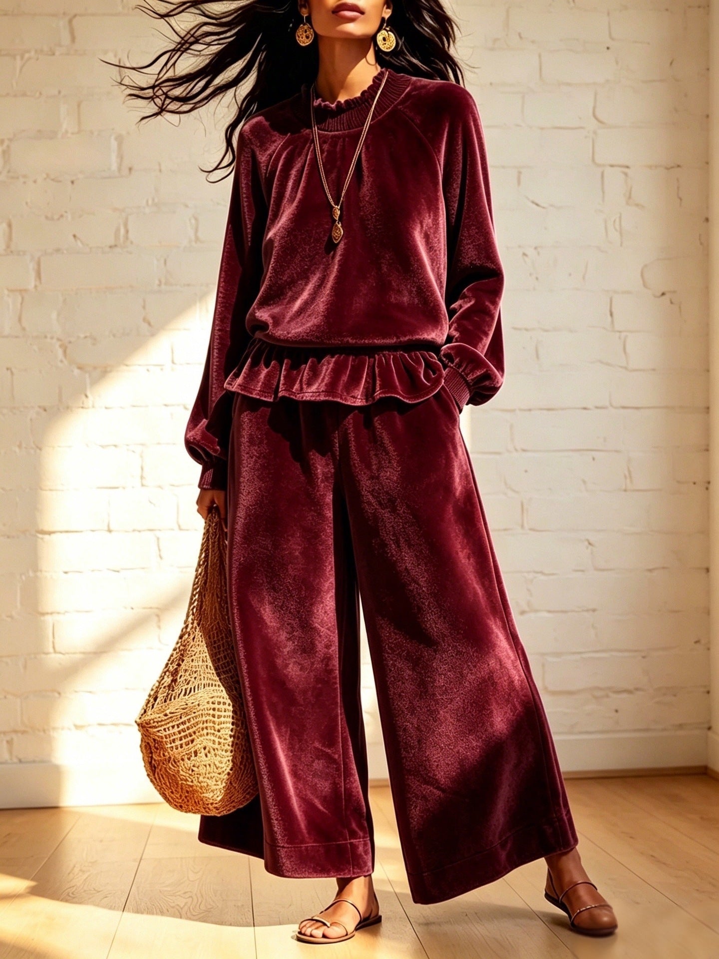 Classic Versatile Women's Wear Long-sleeved Commuter Fashion Casual Suit