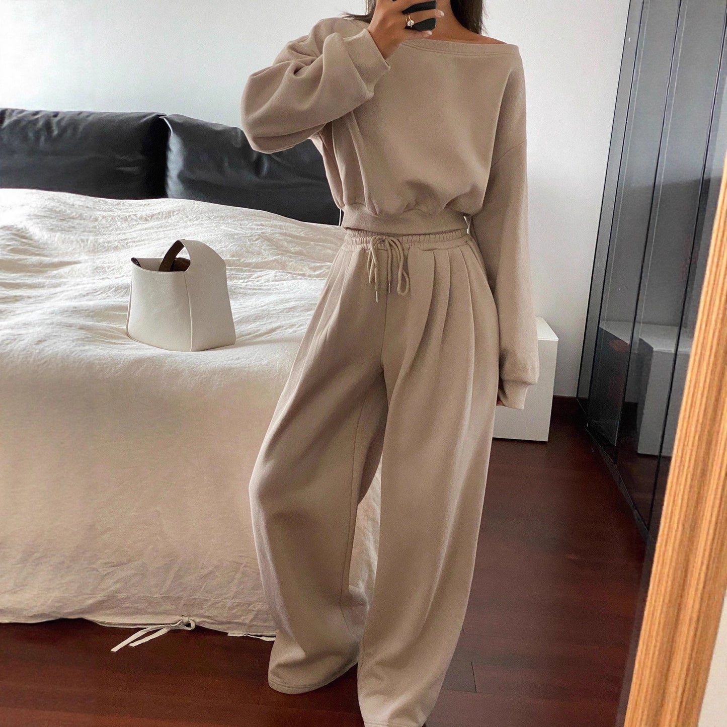 Women's Fashion Sportswear For Loose Graceful Sweatshirt Suits