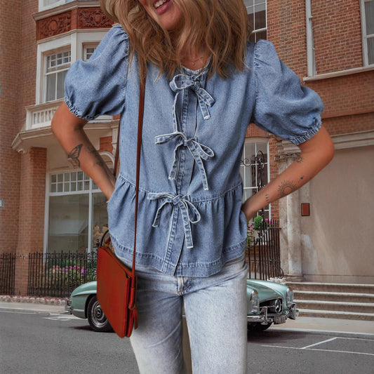 Women's Creative Spring Fashion Casual Shirt Blouses