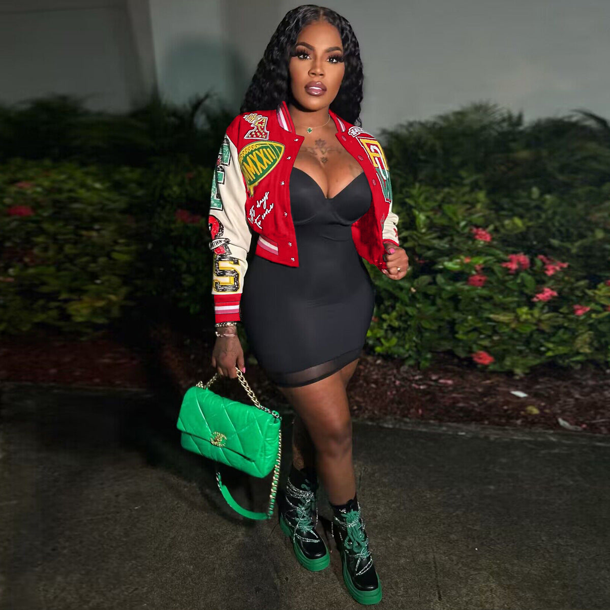 Thread Woolen Baseball Full Positioning Printing Jackets