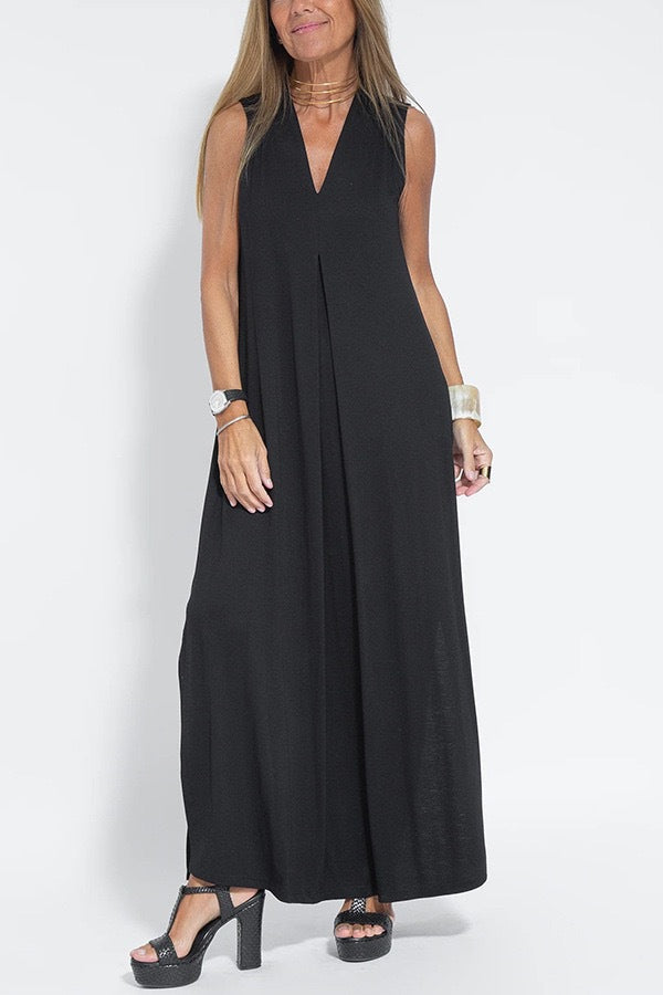 Beautiful Women's Solid Color Pullover Set Dress