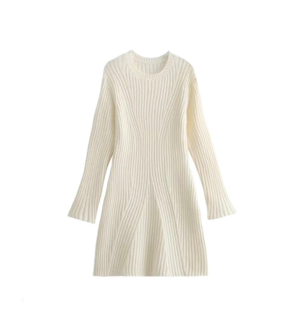 Women's Casual Fashion Thread Knitted Dress Dresses