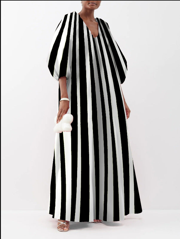 Versatile Popular Fashion Digital Printed Dress Blouses