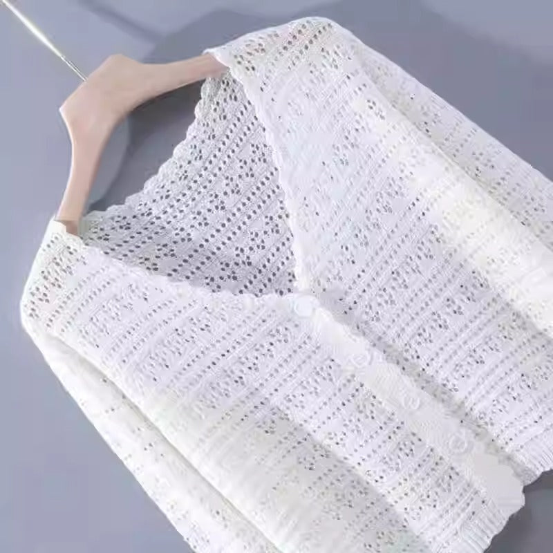 Women's Shawl Outer Matching Halter Air Conditioning Shirt Skirts