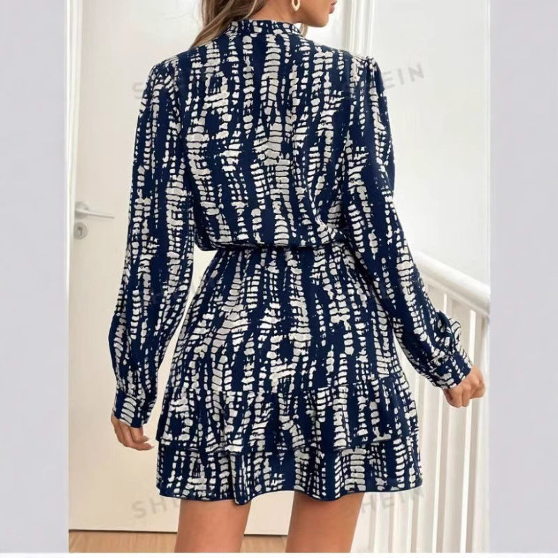 Women's Summer Slim Fit Fashion Long Sleeve Dress