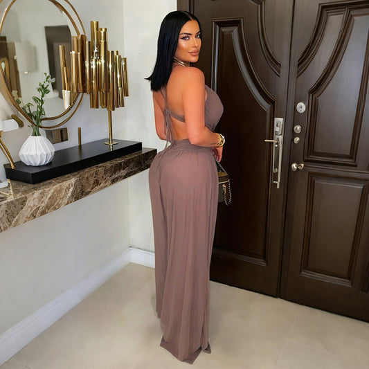 Women's Comfortable Beautiful Sexy Backless Trousers Pants