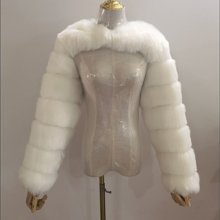 Women's Fur Shawl Super Fashion Wear Sexy Coats