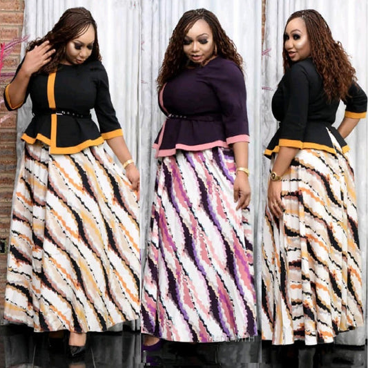 Source Africa Printed Dress For Woman Dresses