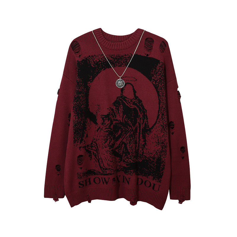Women's & Men's & Independent Autumn Street Fashion High Sweaters